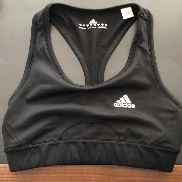 adidas Other - Used Black Adidas Climalite Sports Bra